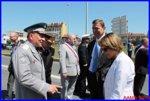 Le Vice-ministre Iouri Borissov chaleureusement accueilli par Catherine Maunoury et le général Abrial